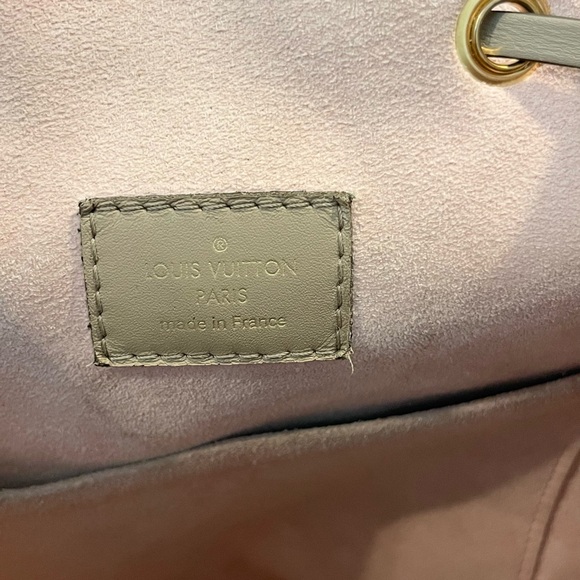 Authentic Louis Vuitton Montsouris Backpack Monogram Empreinte Leather - Picture 2 of 10